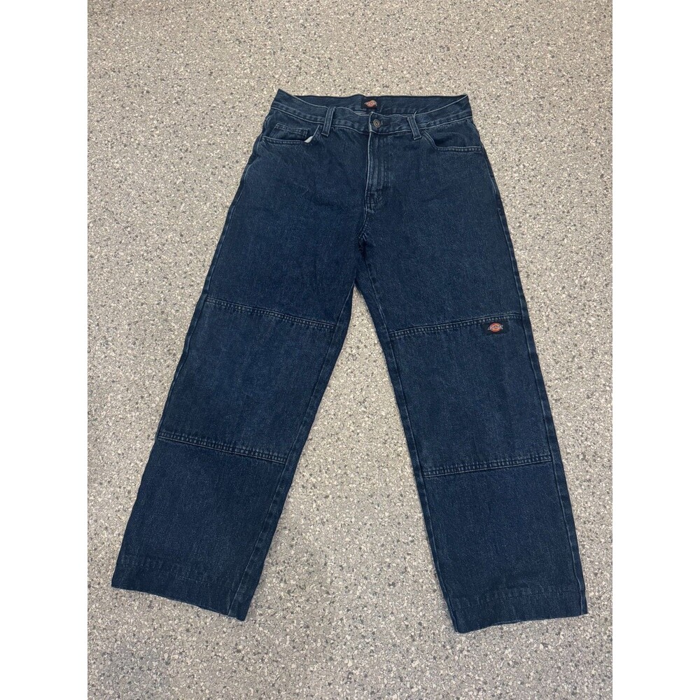 Dickies Double Knees Dark Blue Size 32